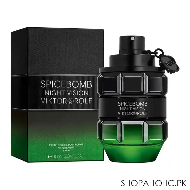 Viktor & Rolf Spicebomb Night Vision Pour Homme Eau De Toilette, For Men, 100ml - Main Image