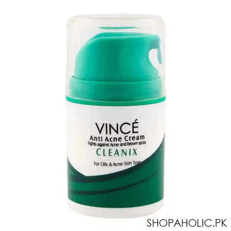 vince cleanix anti acne cream 50ml main image