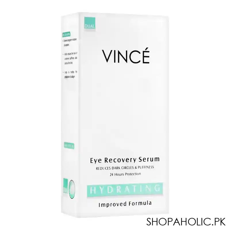 Vince Eye Recovery Serum, Reduces Dark Circles & Puffiness, 15ml - Main Image