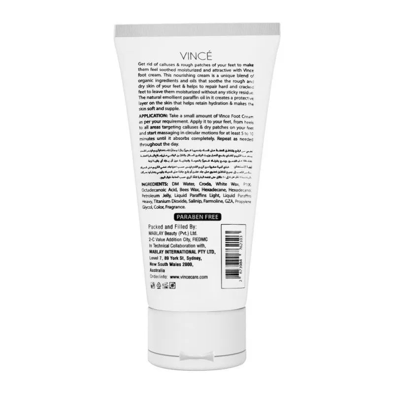 vince foot cream, for all skin types, 50ml image2