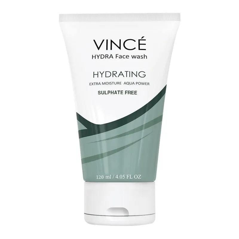 vince hydrating sulphate free hydra face wash, extra moisture, 120ml main image