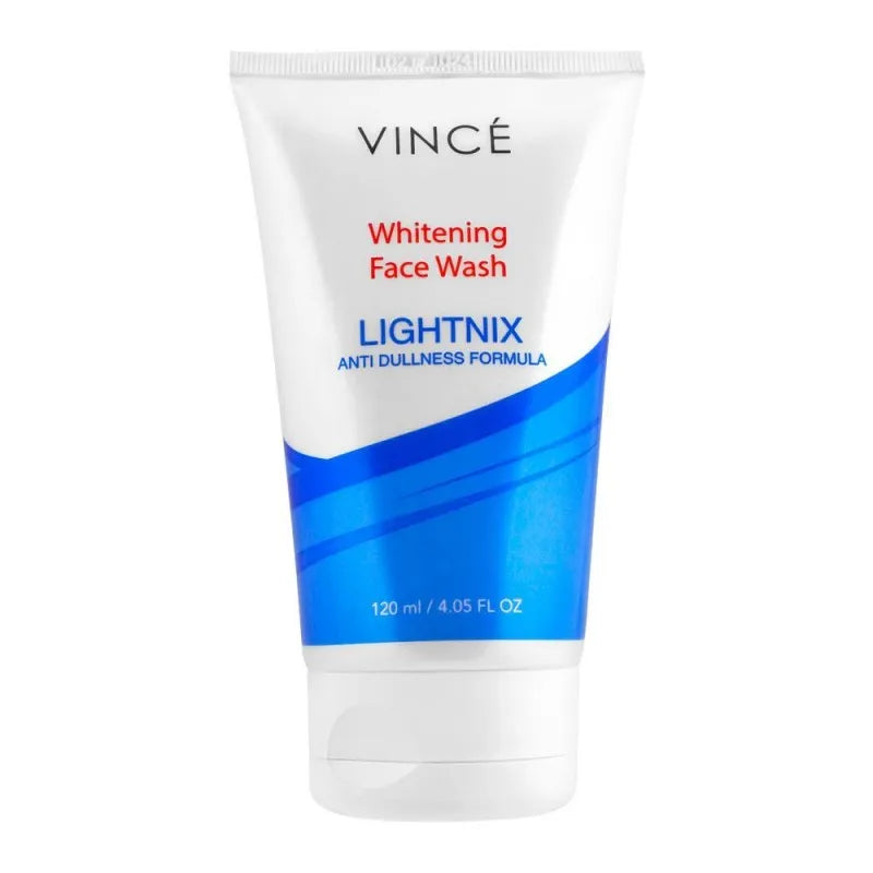 vince lightnix anti dullness formula whitening face wash, 120ml main image