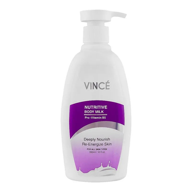 vince nutritive pro vitamin b5 body milk, for all skin types, 300ml main image