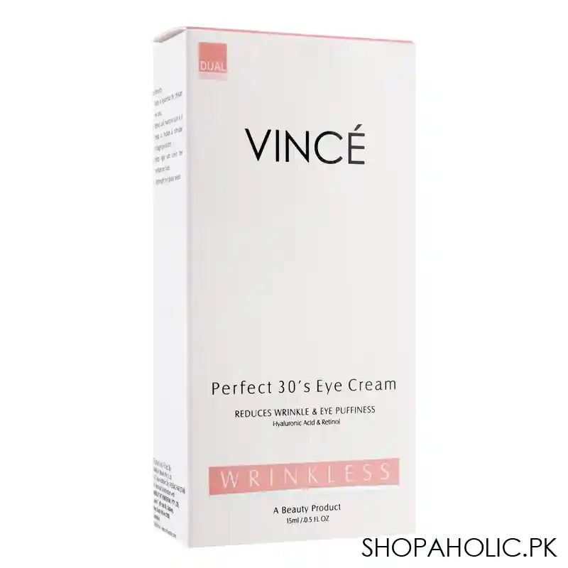 Vince Wrinkless Perfect 30's Eye Cream, 15ml - Image 5