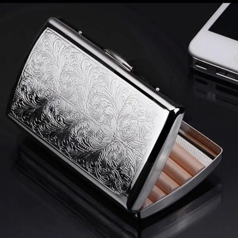 vintage printed cigarette case image4