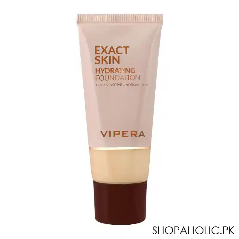 Vipera Exact Skin Hydrating Foundation Dry/Sensitive/Normal Skin, 02 Ivory - Main Image