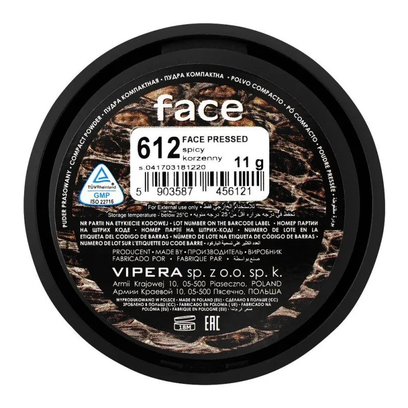 vipera face pressed powder, 612 spicy image5