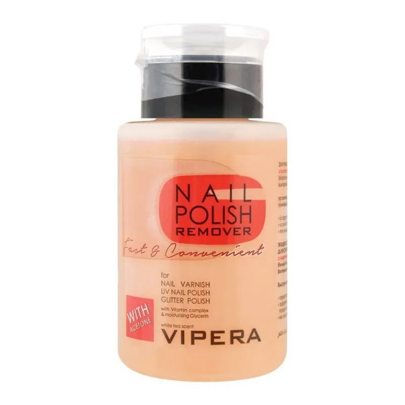 vipera fast & convenient nail polish remover, 175ml main image