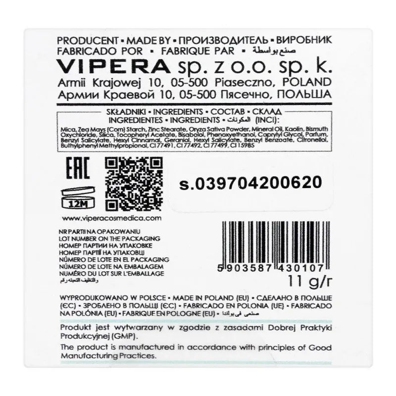 vipera rice matt derma powder acne prone skin image3