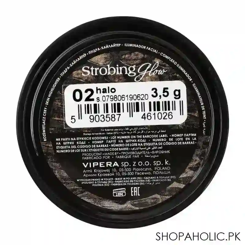 vipera strobing glow highlighter, 02 halo image3