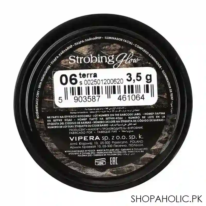 vipera strobing glow highlighter, 06 terra image3