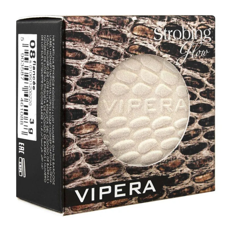 vipera strobing glow highlighter, 08 fiancee image4