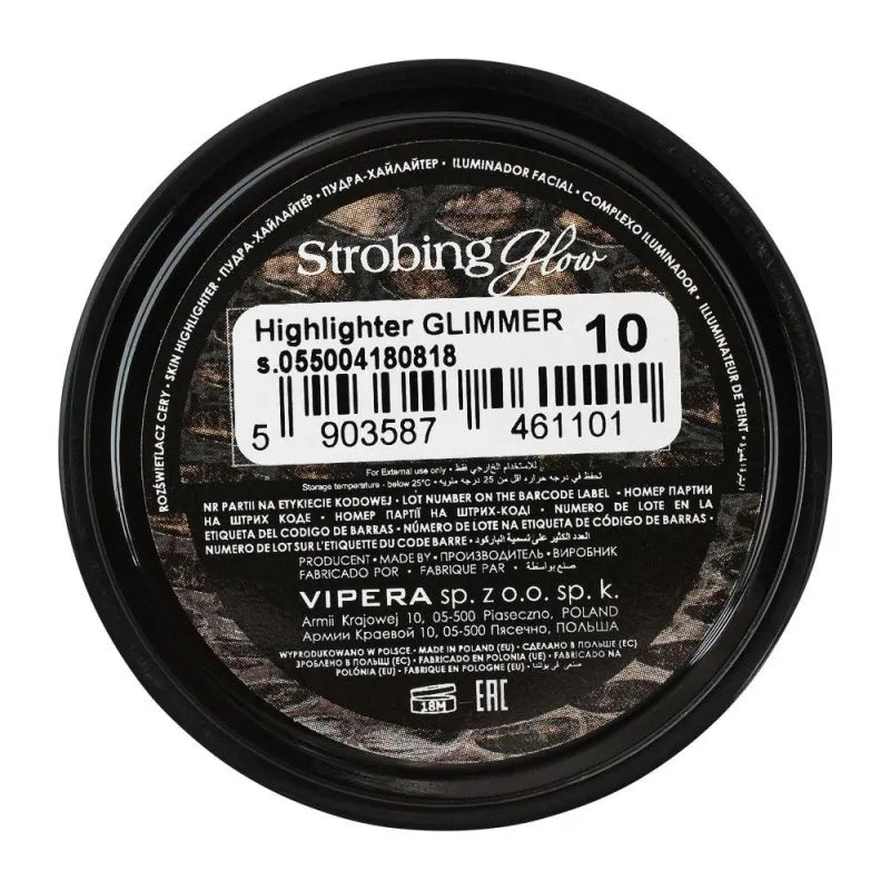 vipera strobing glow highlighter, 10 glimmer image3