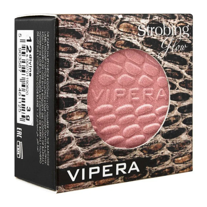 vipera strobing glow highlighter, 12 divine image4