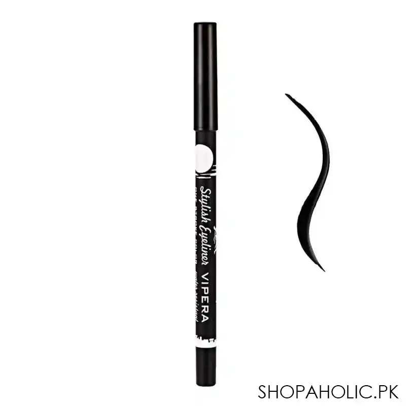 vipera stylish water resistant eye liner, jet black main image