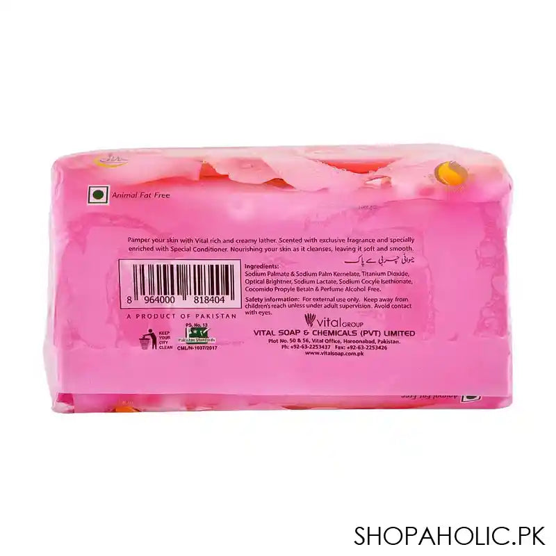 Vital Beauty Soap Chiffon Feel, Trio Pack, 3 x 128g - Image 2