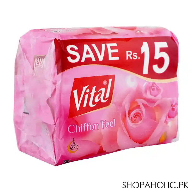 Vital Beauty Soap Chiffon Feel, Trio Pack, 3 x 128g - Main Image