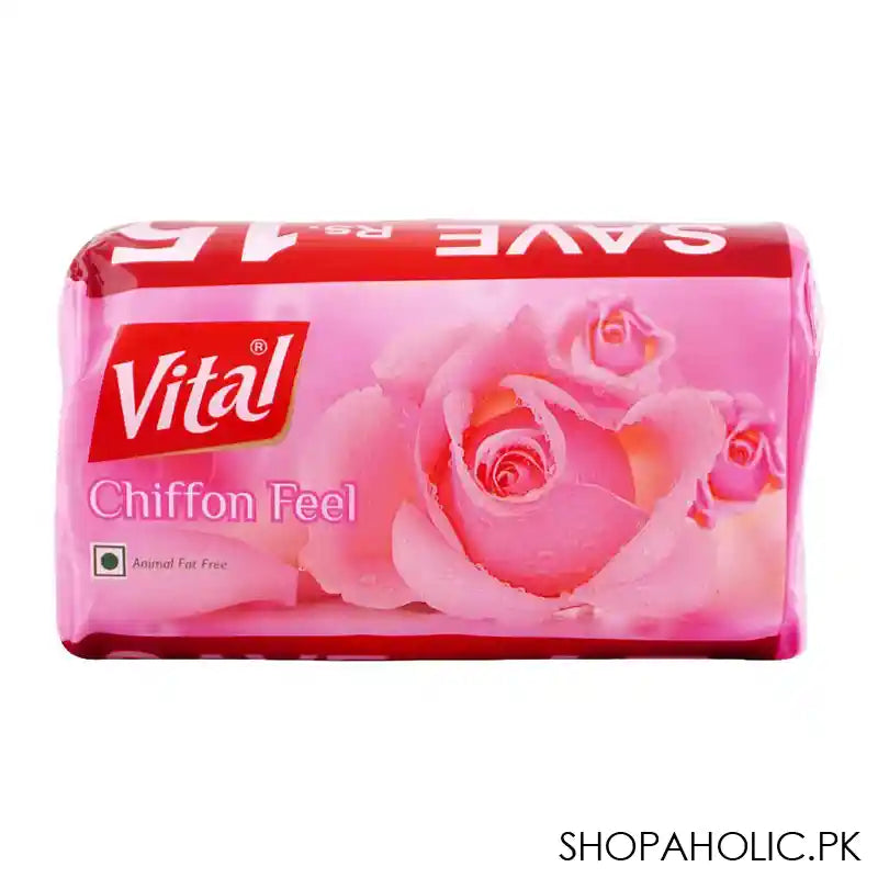 Vital Beauty Soap Chiffon Feel, Trio Pack, 3 x 128g - Image 4