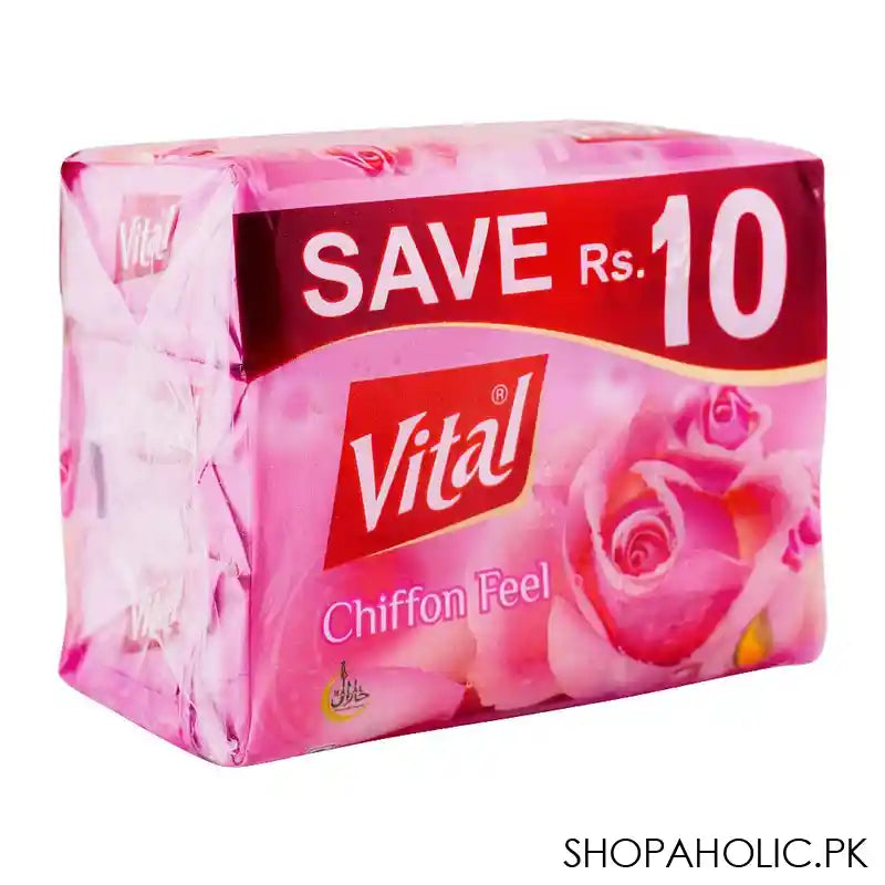 Vital Beauty Soap Chiffon Feel, Trio Pack, 3 x 98g - Image 2