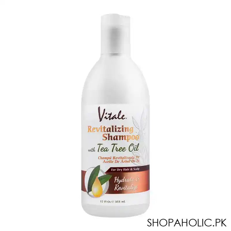 Vitale Tea Tree Oil Hydrate & Revitalize Revitalizing Shampoo, For Dry Hair & Scalp, 355ml - Main Image