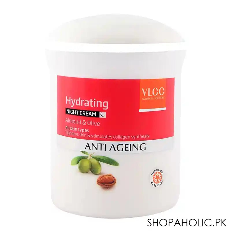 VLCC Natural Sciences Anti Ageing Hydrating Night Cream 50g - Main Image