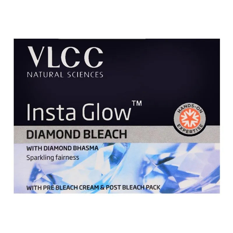 vlcc natural sciences insta glow diamond bleach 30g image2