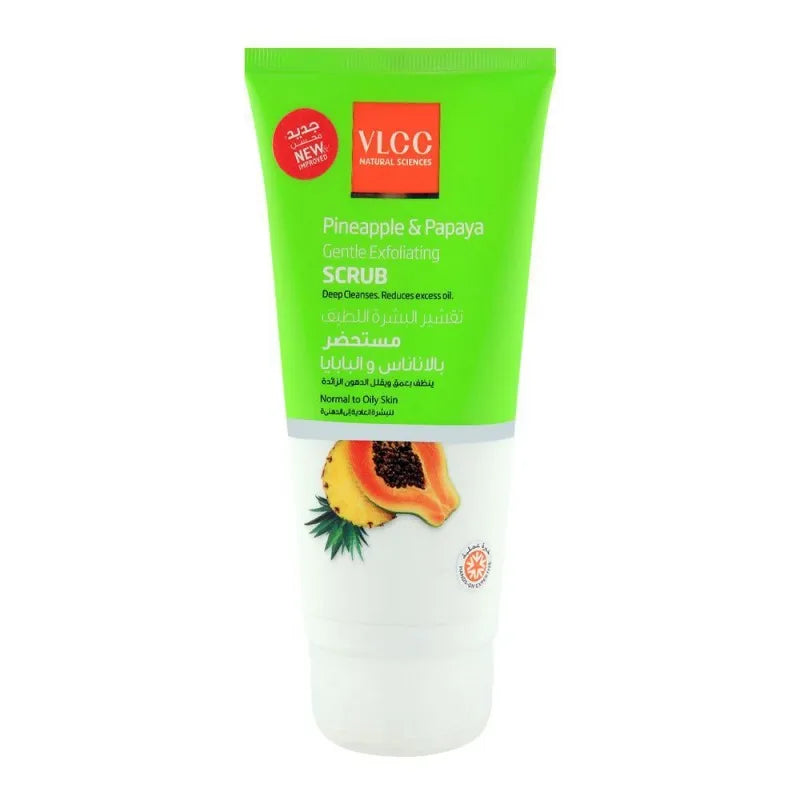 vlcc natural sciences pineapple & papaya gentle exfoliating face scrub 150ml main image