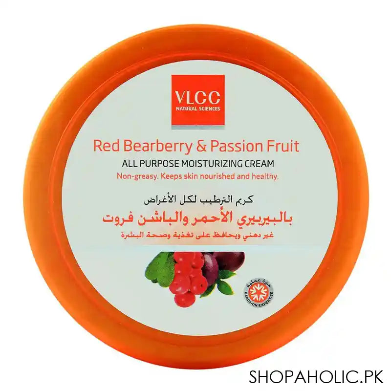 VLCC Natural Sciences Red Bearberry & Passion Fruit Moisturizing Cream 150ml - Main Image