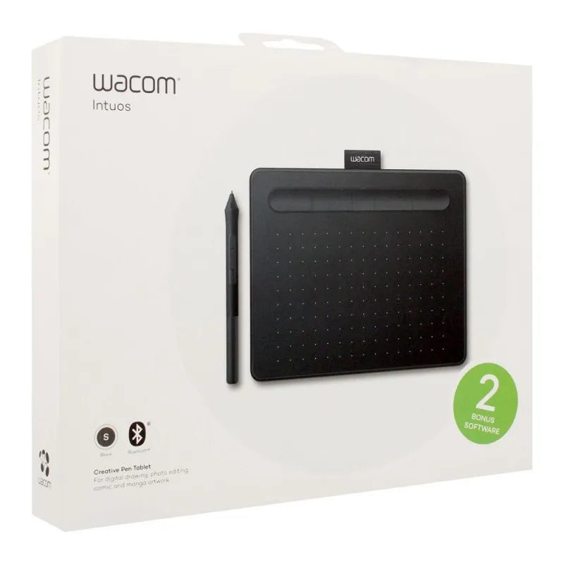 wacom intuos creative pen bluetooth tablet, black, ctl 4100wl/ko c image3