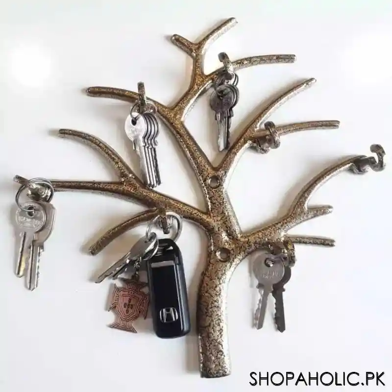 wall decorative tree shaped key holder main image