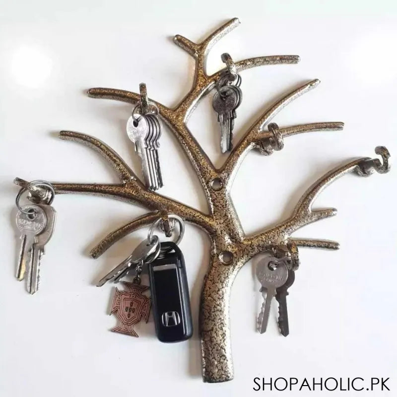 wall decorative tree shaped key holder main image