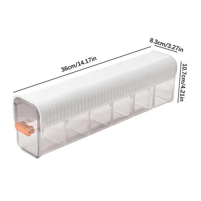 wall hanging transparent undergarments storage box organizer image3