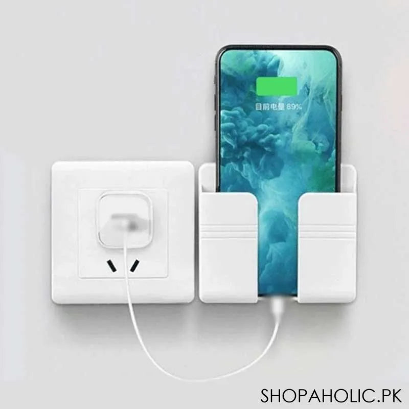 wall holder mobile phone charging stand main image