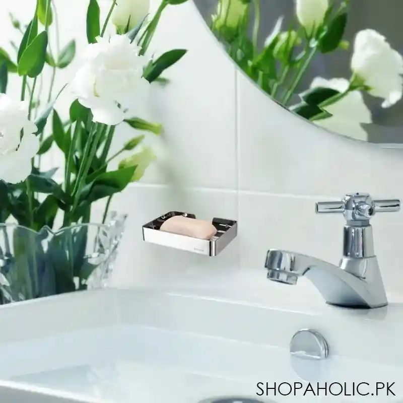 wall mounted 304 stainless steel soap dish holder for bathroom shower soap holder main image