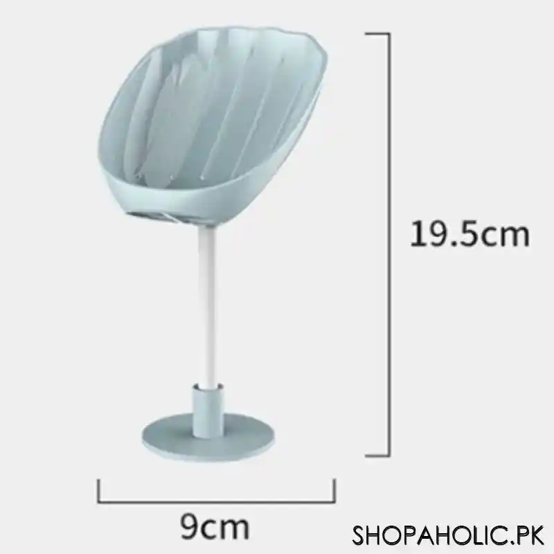 wall mounted creative suction cup drain soap holder image2