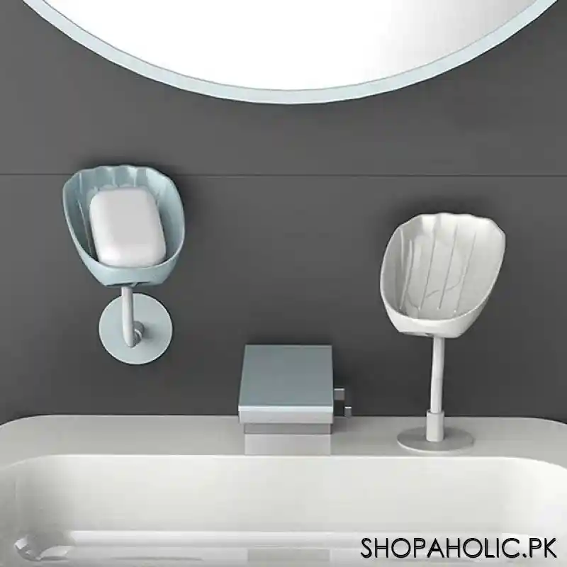 wall mounted creative suction cup drain soap holder image6