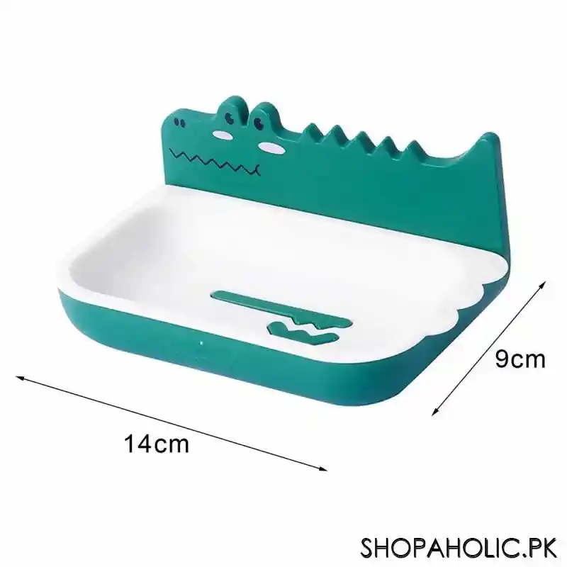 wall mounted crocodile soap holder image2