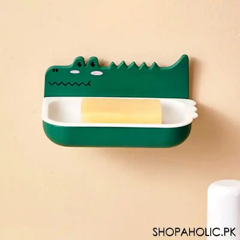 wall mounted crocodile soap holder image4