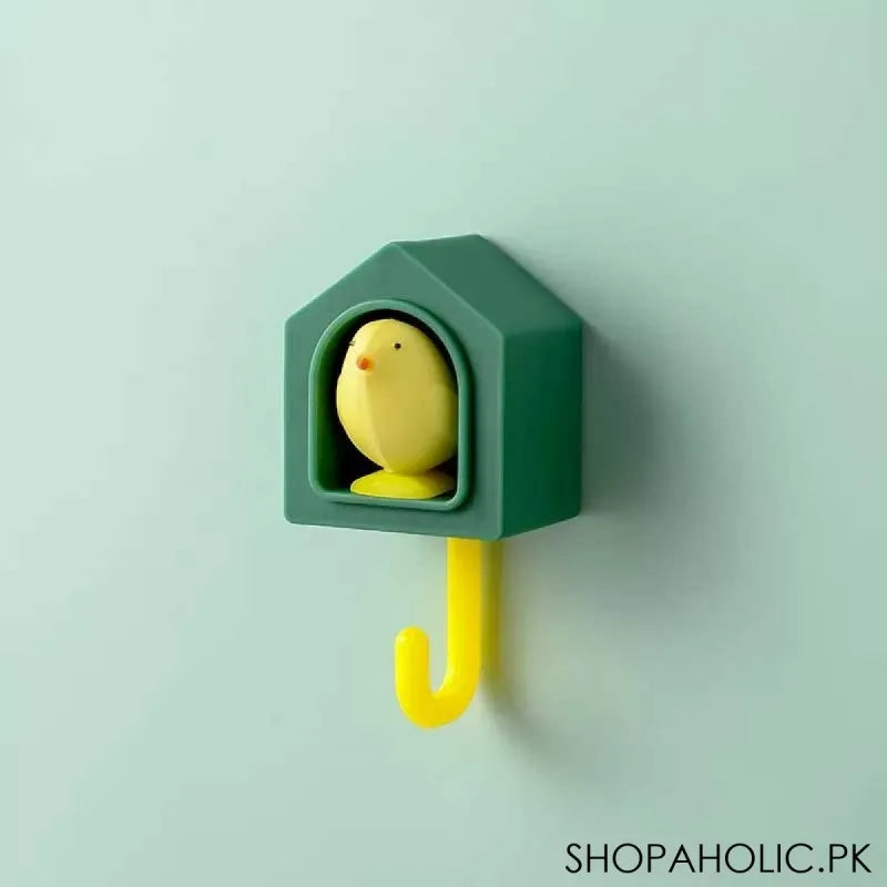 wall mounted cute movable bird hook (1 piece) image3