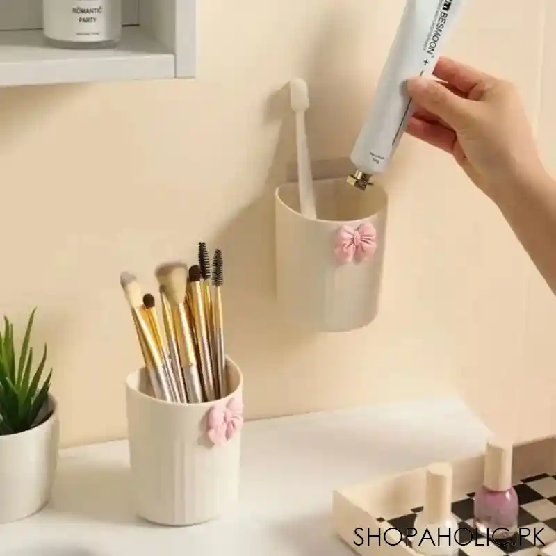 wall mounted kawaii pen holder main image