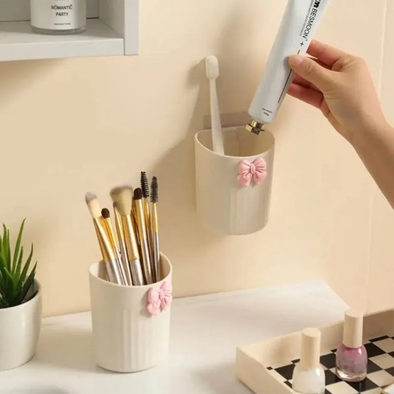 wall mounted kawaii pen holder main image