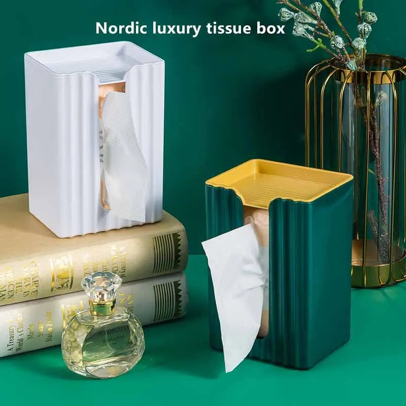 wall mounted nordic luxury tissue box main image