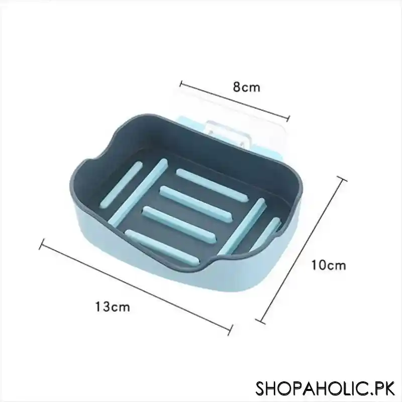 wall mounted self adhesive soap dish holder image2