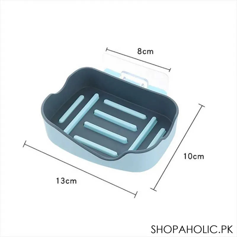 wall mounted self adhesive soap dish holder image2