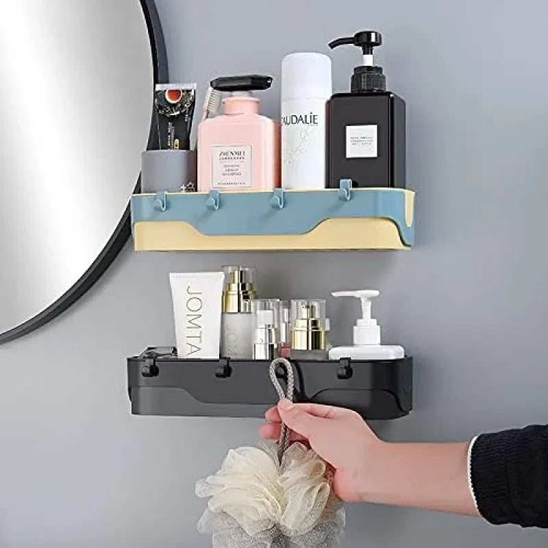 wall mounted shower storage rack image3