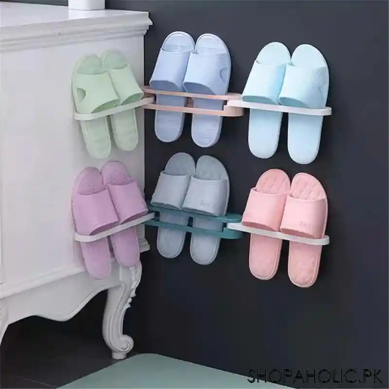 wall mounted slipper holder for bathroom image5