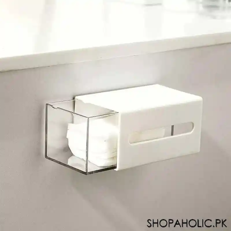 wall mounted sticking storage box main image