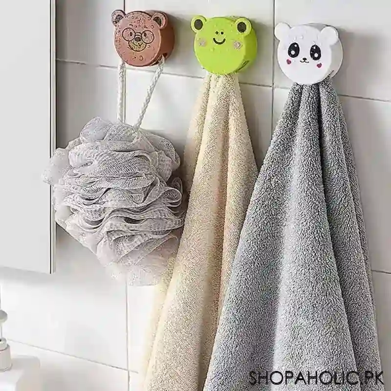 wall mounted sticking towel clip holder image9