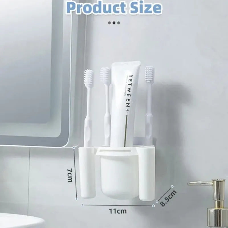 wall mounted toothbrush organizer image5