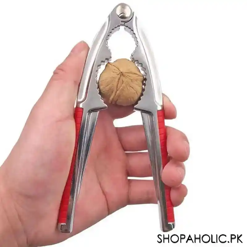 walnut cracker tool with non slip handle main image